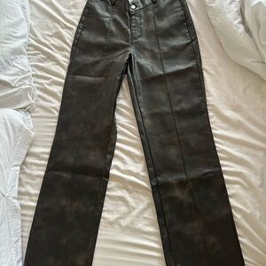 PrettyLittleThing Black Wide Leg Pants